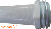 Delikon produces a whole range of large size liquid tight conduit and fittings