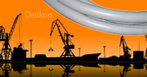 Delikon Liquid Tight Conduit, Liquid Tight Conduit fittings for Port Equipment and Cargo Crane Cable Protection
