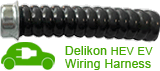 Delikon HEV EV wiring harness waterproof stainless steel flexible conduit systems withstand various environmental conditions, including extreme temperatures, vibrations, and chemical exposure.