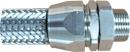 Delikon High Temperature Heavy Series Triple Braided Flexible Conduit and Conduit Fittings provide safe and reliable safeguard to combustion controls cablings used on commercial and industrial boilers as well as direct fired makeup air units and commercial hot water heaters.Delikon high temperature stainless steel connector
